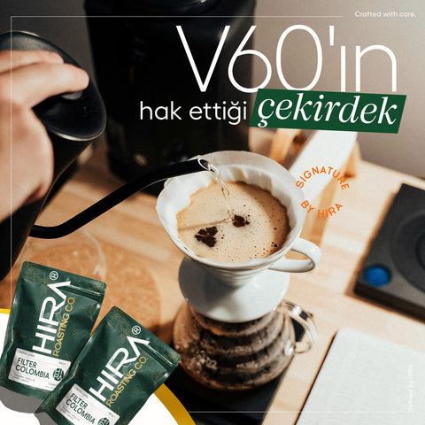 Filtre Colombia 500g Çekirdek Kahve
